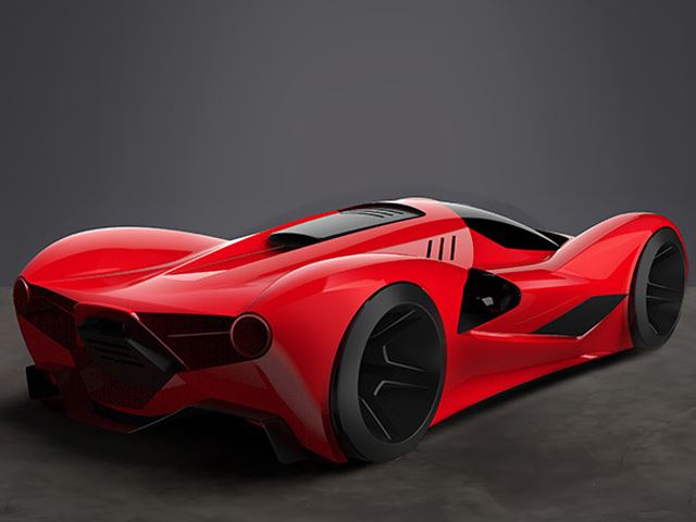 Как будет выглядеть Ferrari в 2040